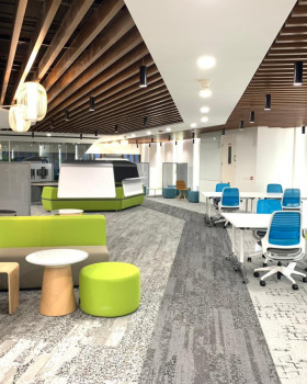 Capgemini 印度海德拉巴办公室 · Oculus 设计室的生态现代化室内设计