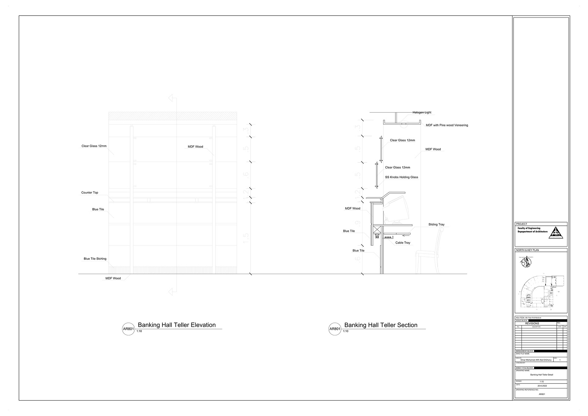 NBE Bank Headquarters Working Drawing Project-33