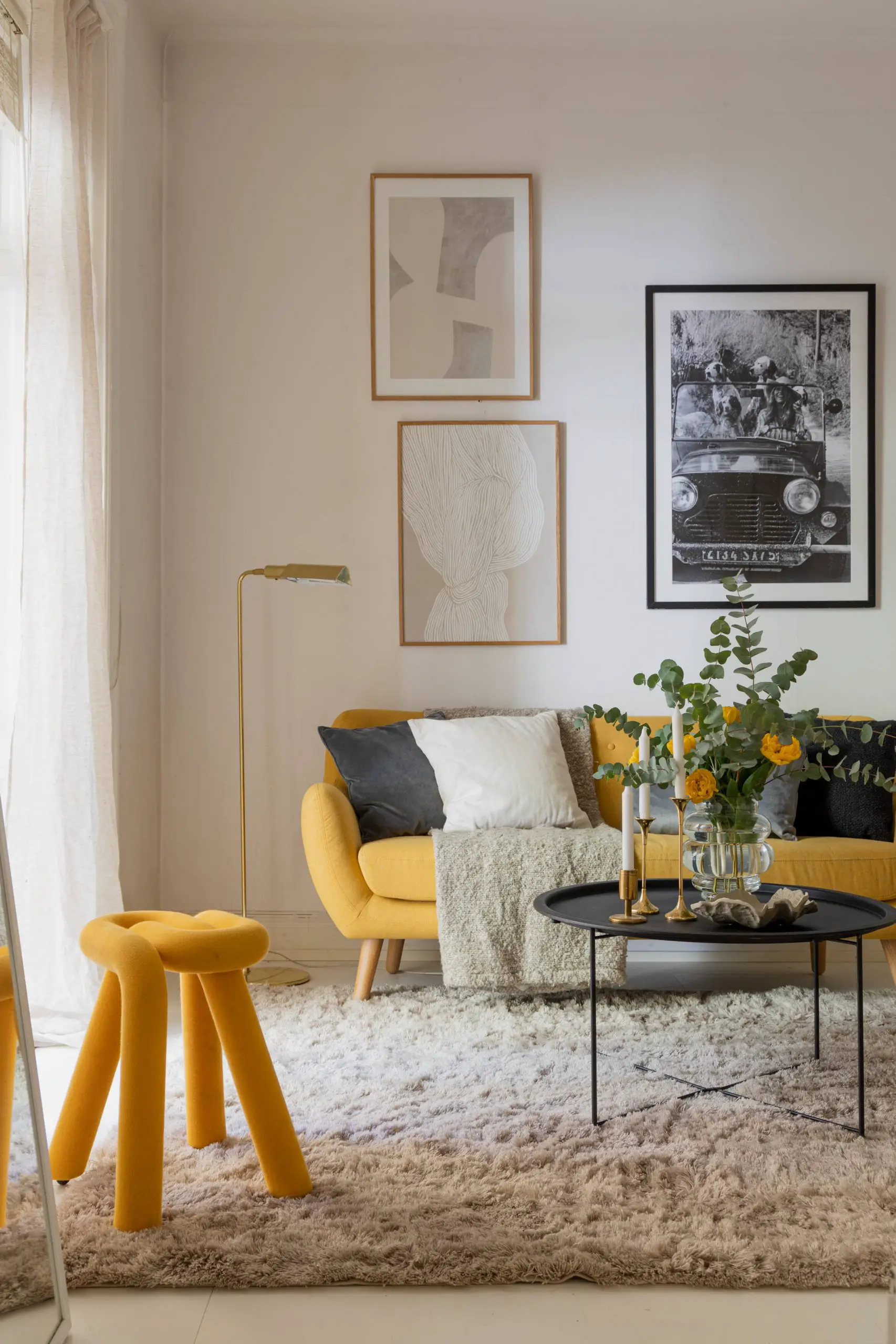 "阳光满满的 41m2 公寓 | 古老建筑中的现代活力"-2