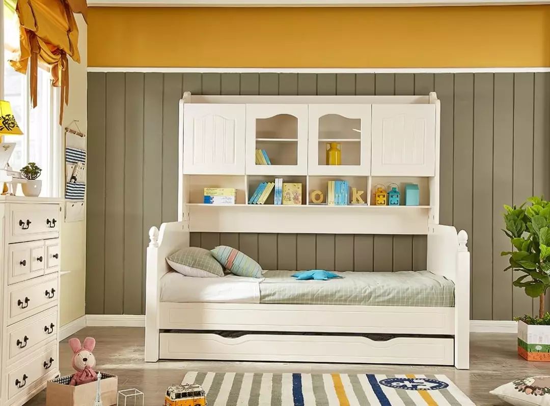 绿色全友，温馨世界的全屋定制设计-25