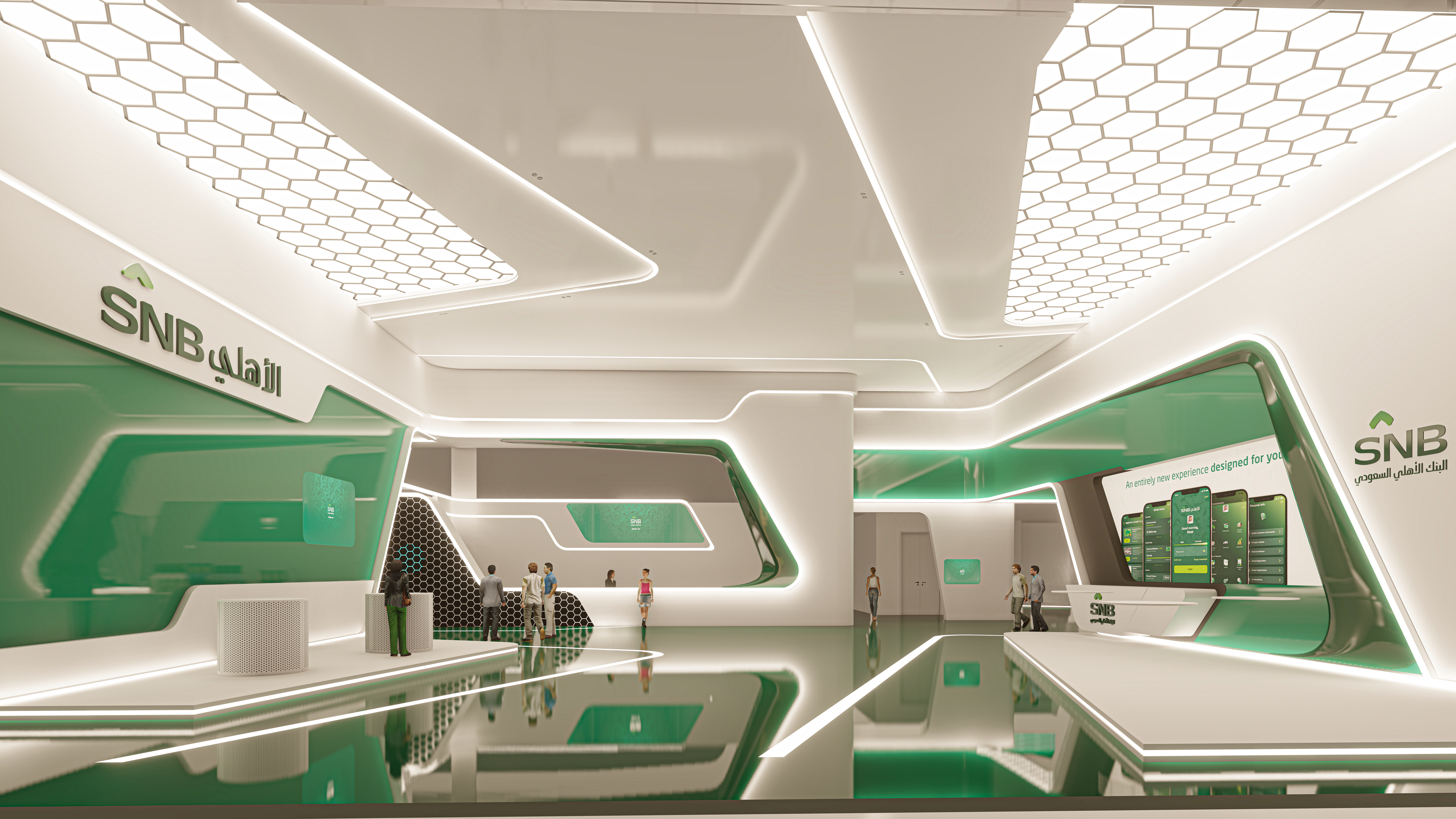 SNB - Saudi National Bank | Interior Design-1