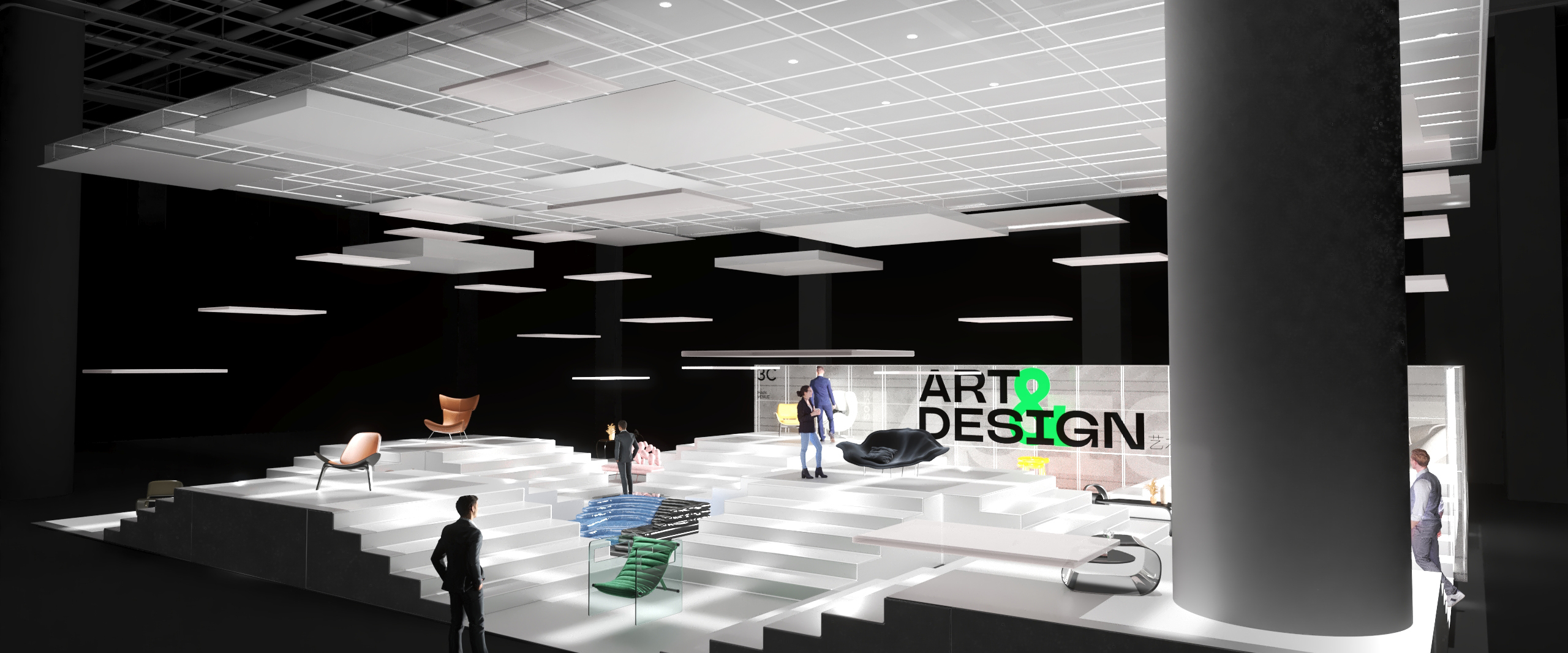 阿里USEE比稿展位设计-0