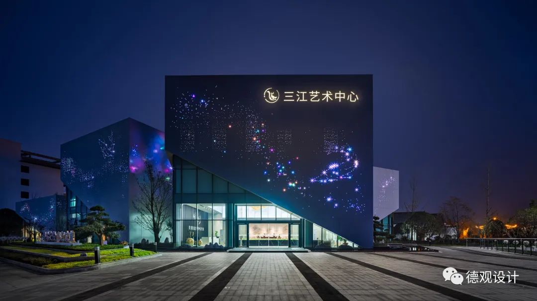 鲟龙湾文旅项目半岛一期 1#艺术中心 | 东方雅韵的空间叙事-0