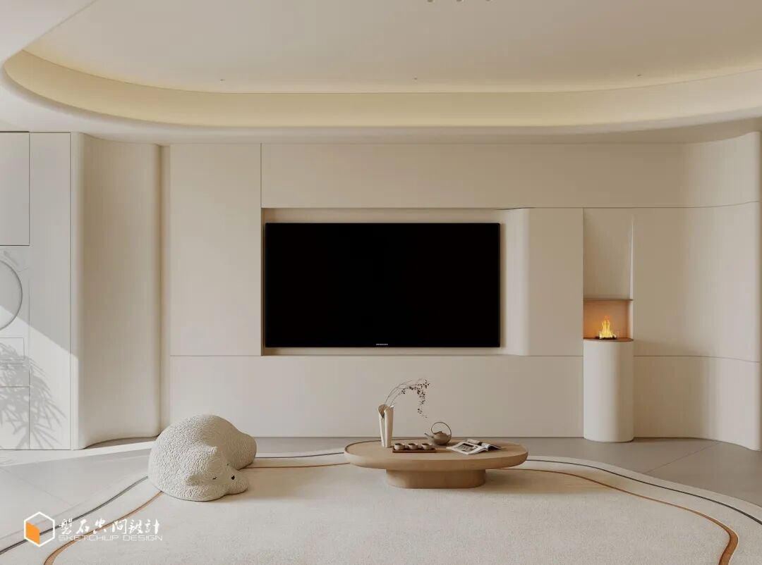 磐石设计|从异形到艺术用曲线重构空间秩序-36