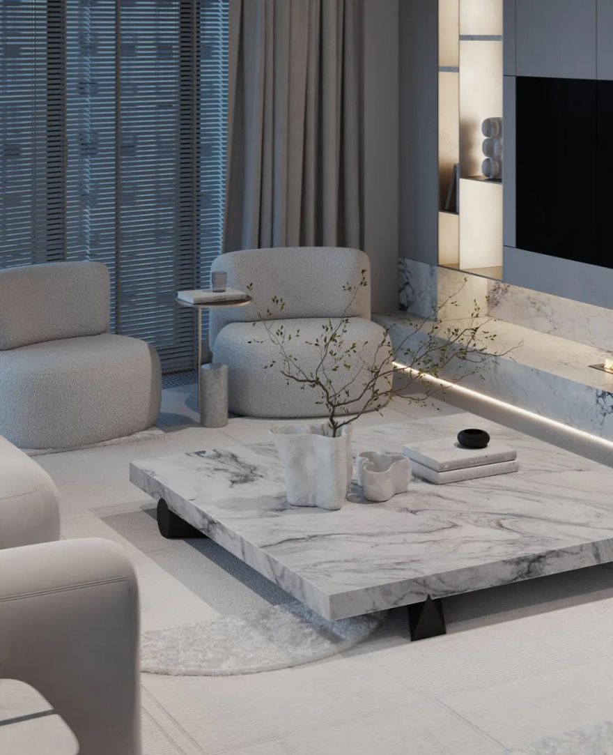 川谷堂的现代经典丨Quadro Room-13