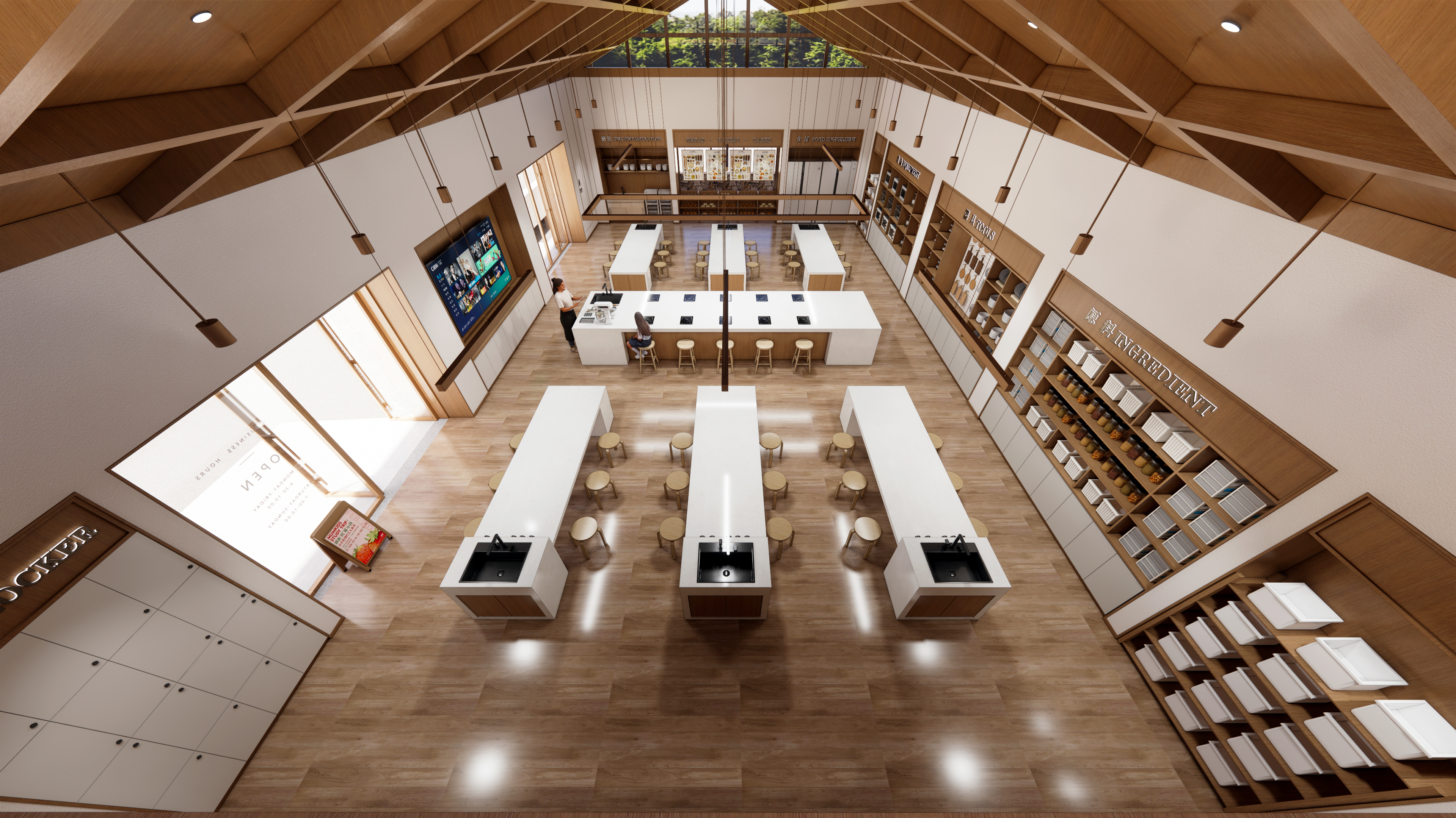 咖啡店 / 亲子空间·咖啡&烘焙工坊空间设计-20