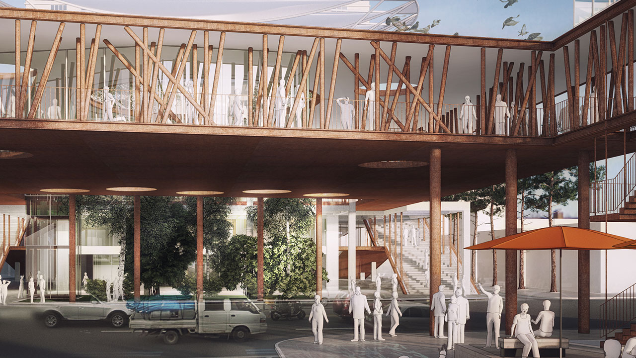 首尔“Sewoonsangga Citywalk”城市更新设计-22