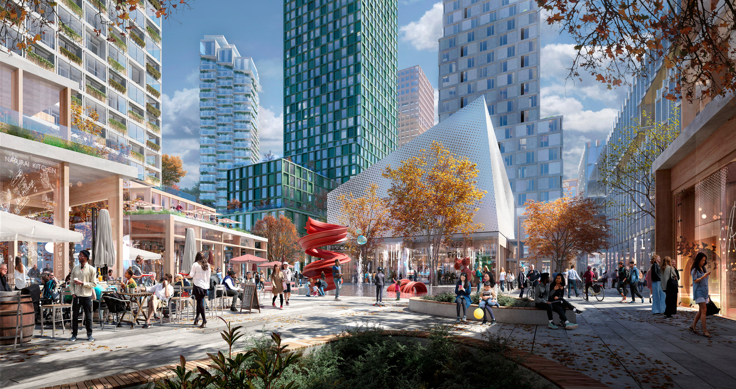 多伦多机场改造计划 | 绿色、密度、交通导向-35