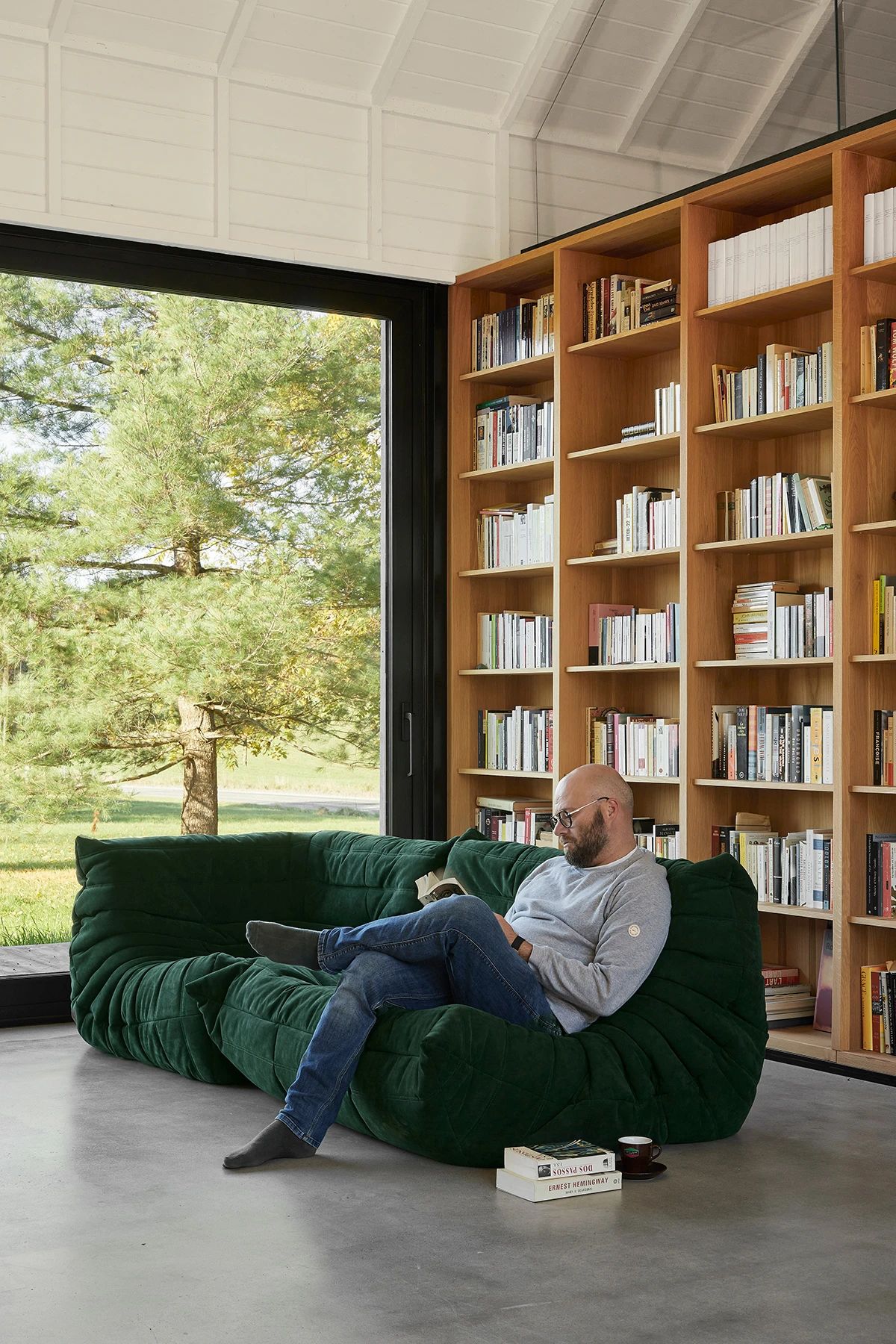 生态改造的魁北克百年农舍丨加拿大魁北克丨ADHOC architectes-31