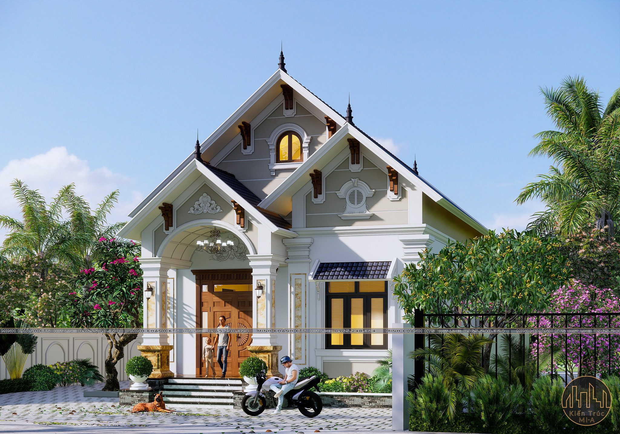 免费的SketchUp房屋外部模型丨Le Minh Khanh-4