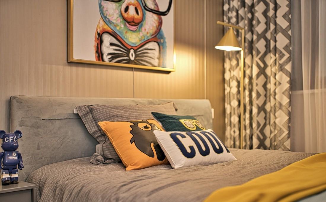 三原色装点的梦幻之家-47