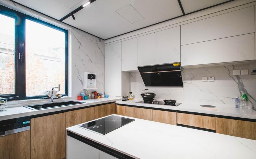 北京 230㎡现代简约别墅,灵动空间与生活温柔相拥-10