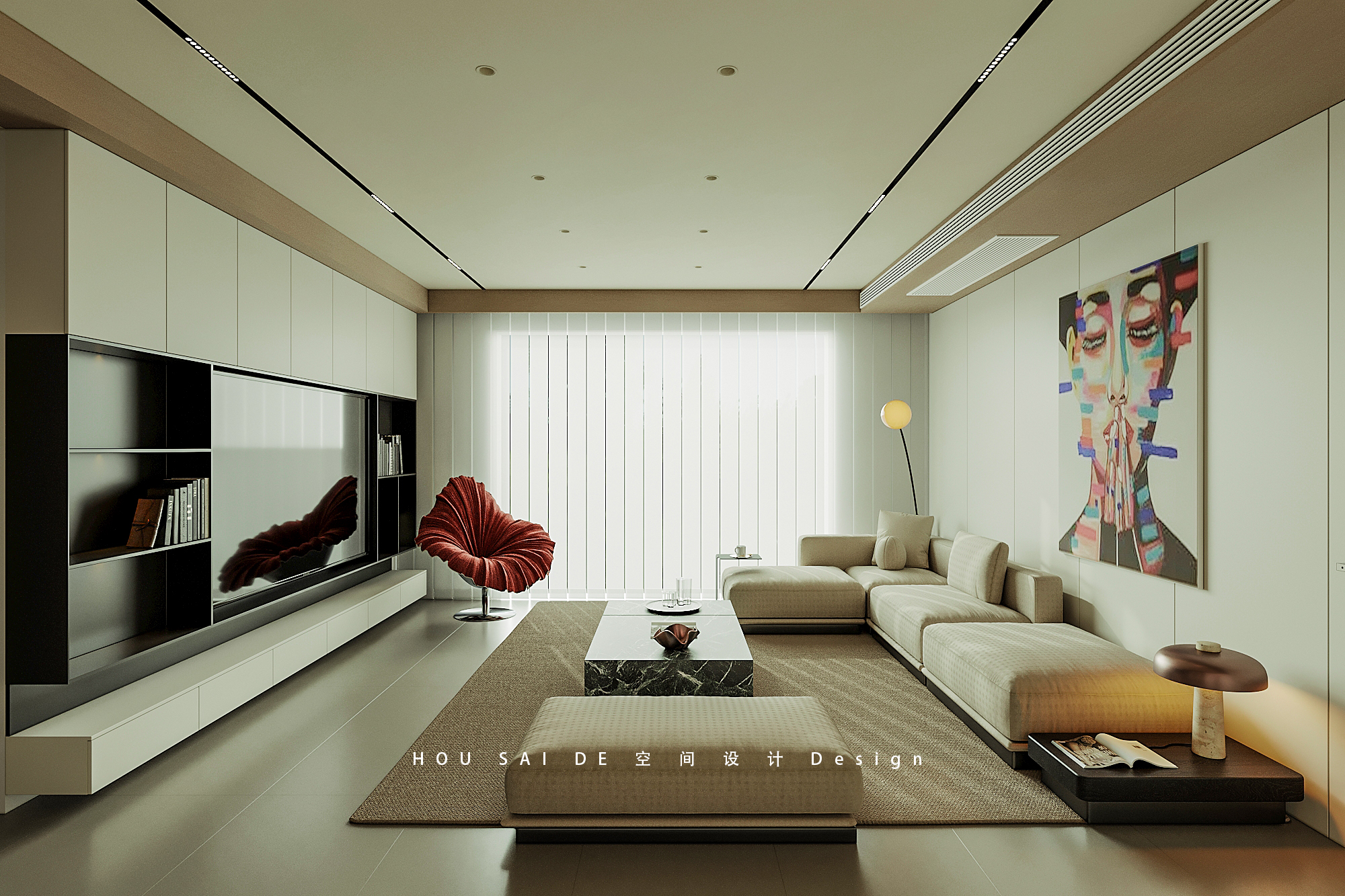 极简风格室内设计丨中国河北丨HSD 设计-15