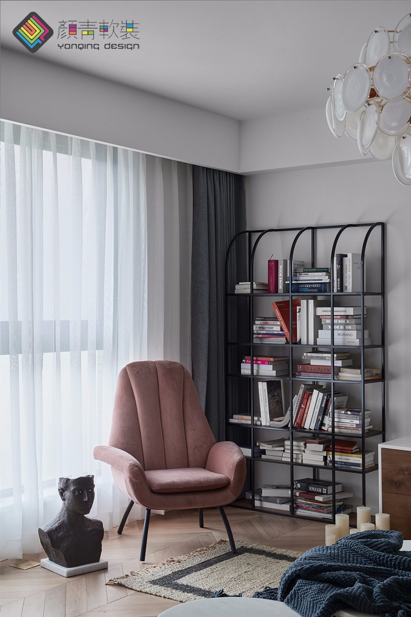 小森林——145㎡混搭风住宅  辰佑设计-颜青软装-3