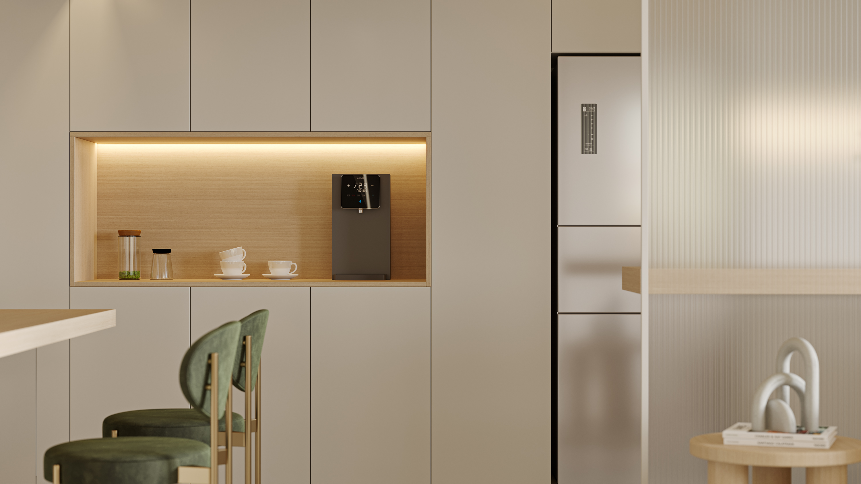 现代轻法式奶油风室内设计-11