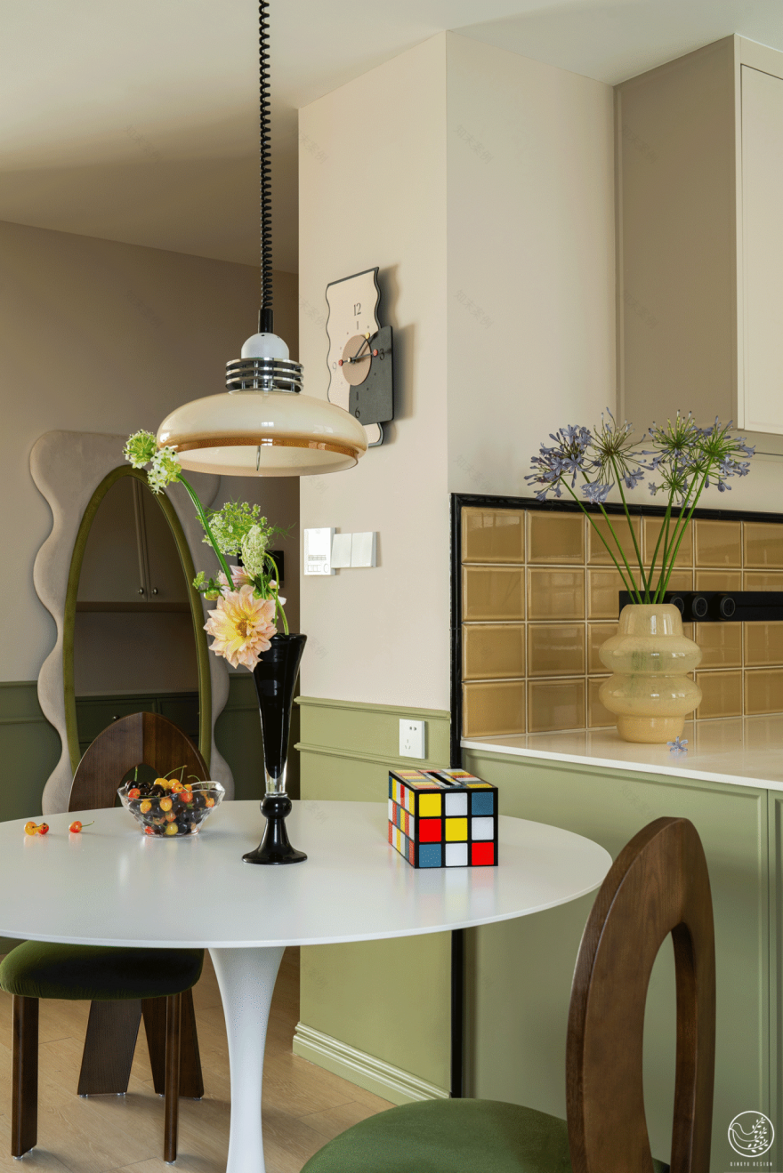 中古南洋风平层设计丨中国成都丨设计师刘丽-27