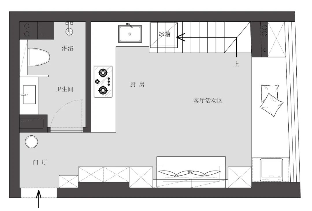 25 平米超小户型改造，上海嘉定公寓重焕新生-26