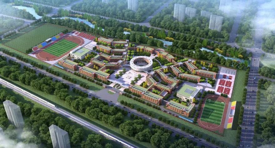 我院一所完成新疆第十四师昆玉市高级中学投标项目-19