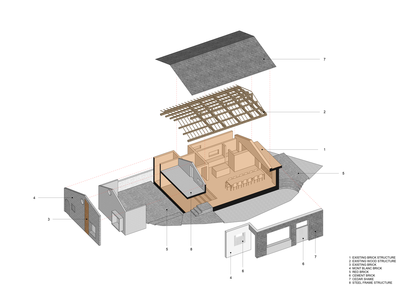 韩国首尔“小阿西西厨房”共享空间设计丨DRAWING WORKS-18