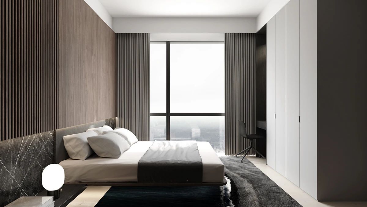 932 Design 打造极致简约住宅,圆形曲线诠释舒适生活-87