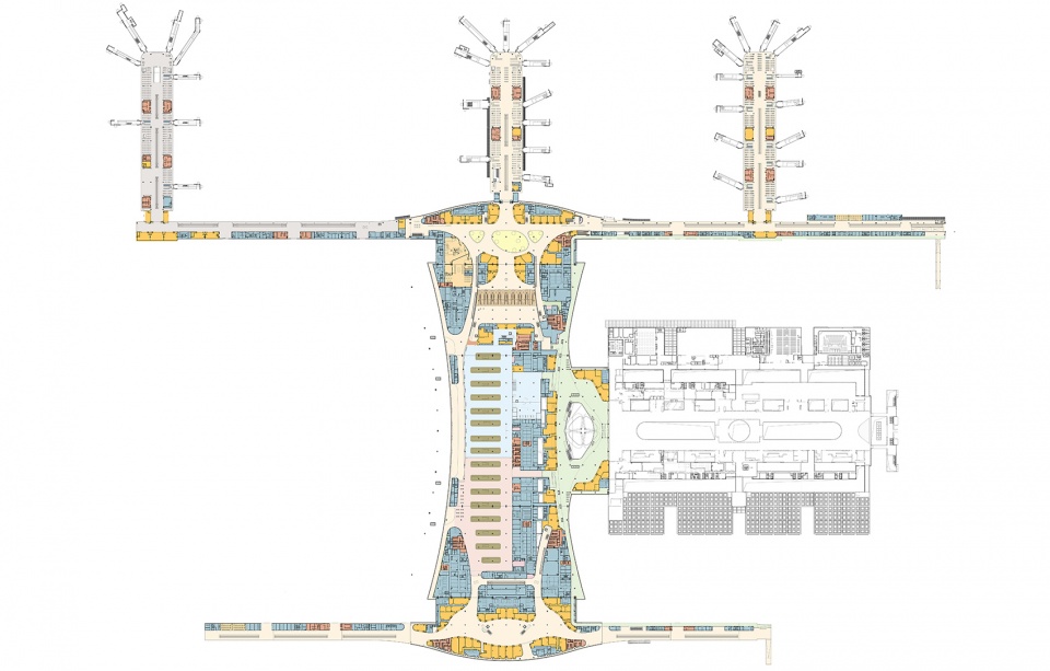 杭州萧山国际机场 T4 航站楼 | 莲下泛舟,桂雨飘香-122