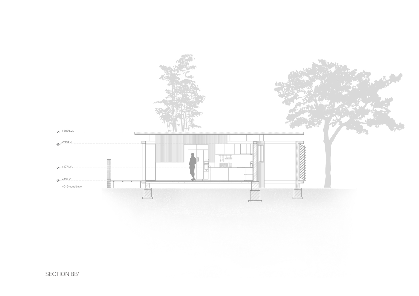 印度科拉姆湖畔的“差异化”可持续住宅设计-44