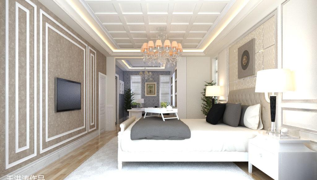 
白色欧式别墅 -16