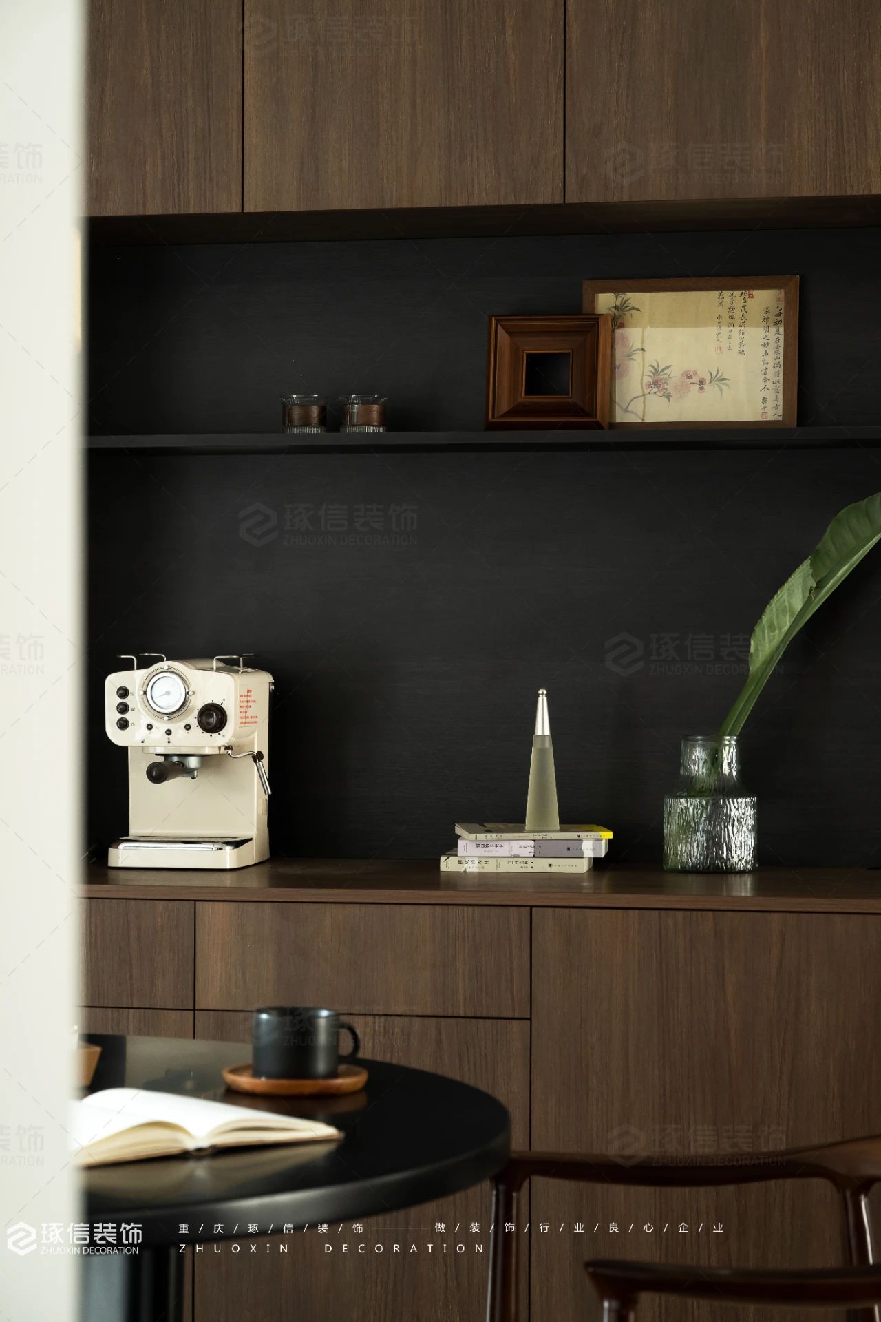 95 平复古风个性自在住宅丨琢信装饰-13