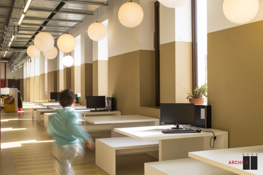 比利时 Antwerp 校园设计,绿色与教育的完美融合-49