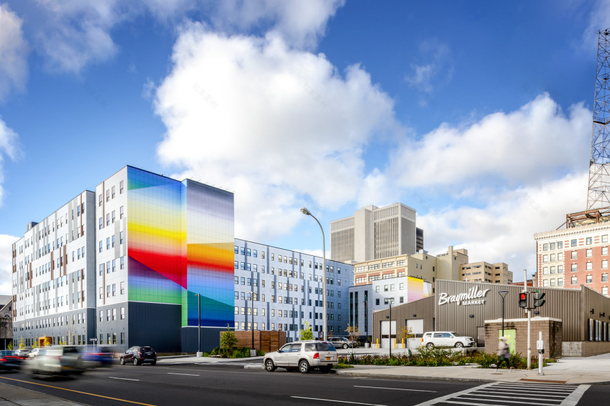 201 Ellicott | Buffalo 城市核心区的可持续混合居住设计-9