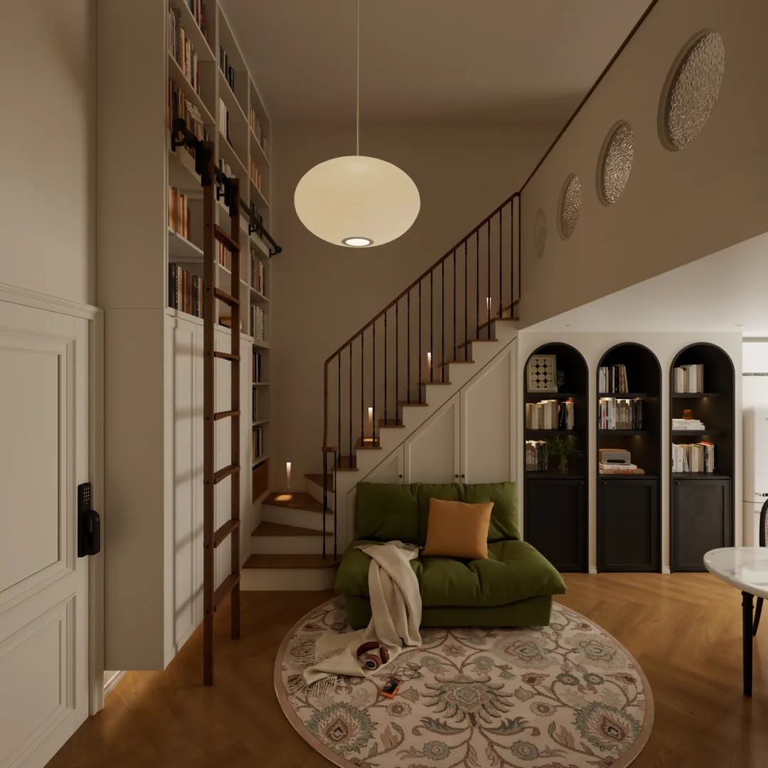 30平 Loft公寓,混搭南洋风设计丨德国柏林丨1218 设计事务所-15