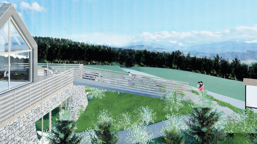 Jabłonka自行车道观景台项目-13