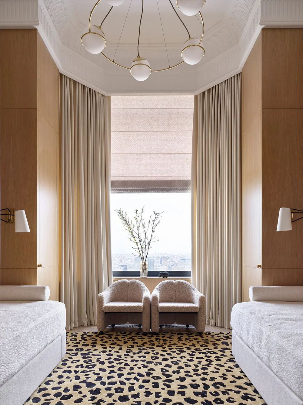 俄罗斯轻奢法式公寓设计丨俄罗斯莫斯科丨Katerina Lashmanova 设计工作室-19