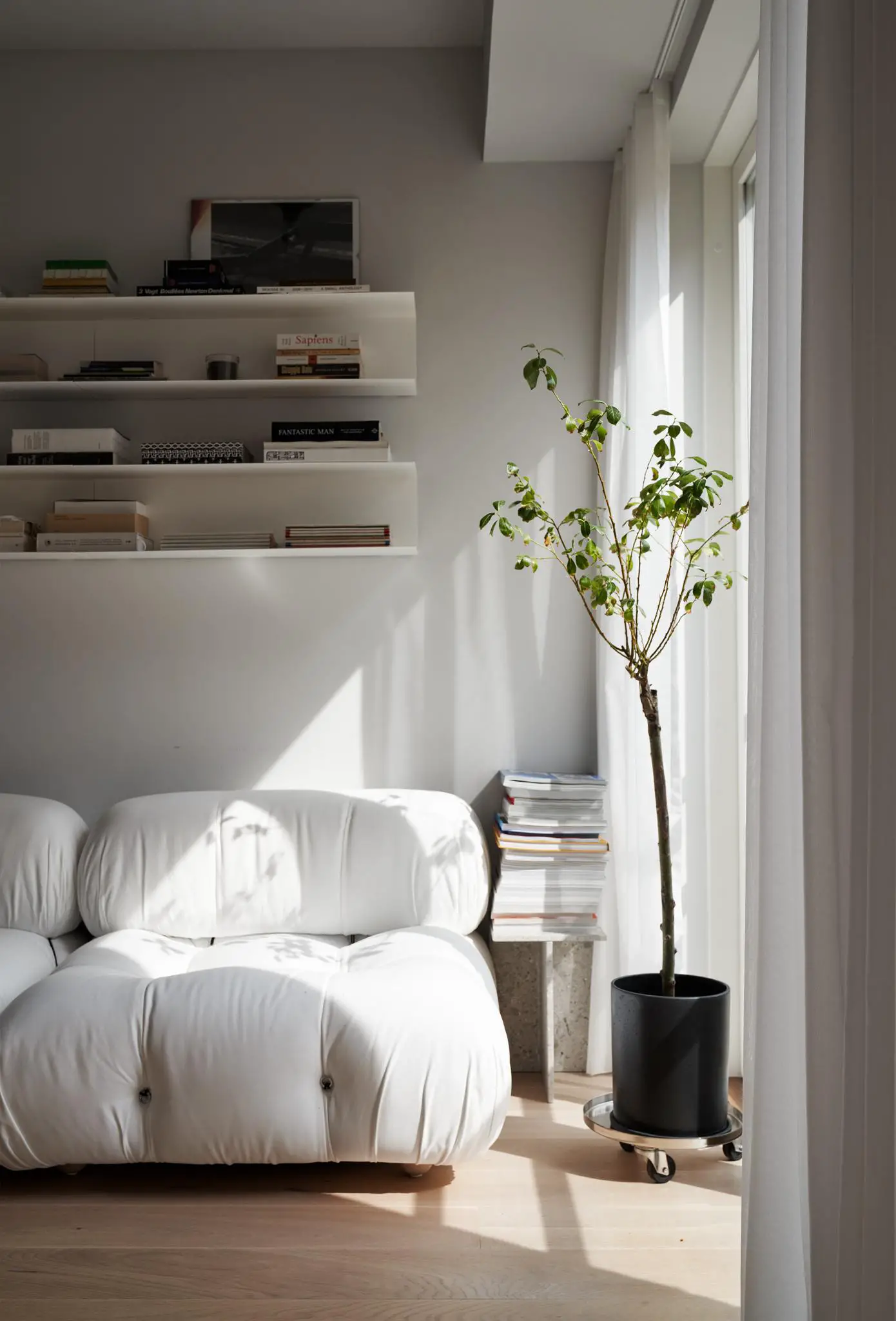 瑞典斯德哥尔摩 32m2 豪华酒店式设计工作室-2