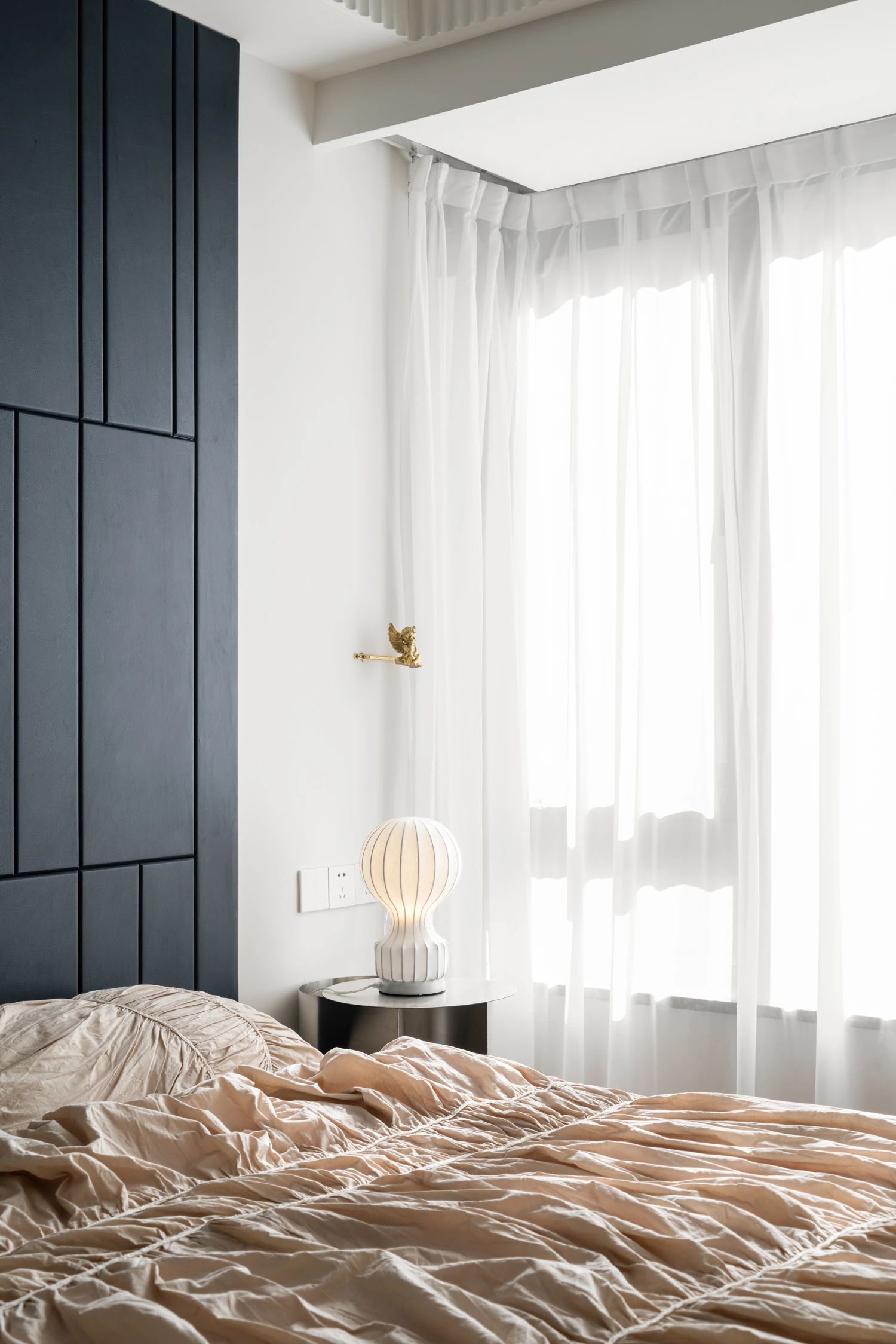 奶白轻法式住宅设计丨中国杭州丨文青设计-58