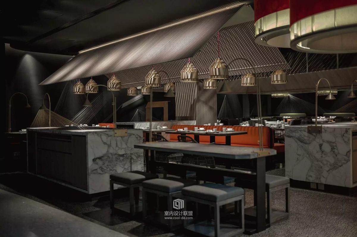 成都蜂鸟设计·顺风 123 爱琴海 · 山城风味融入现代餐厅-11