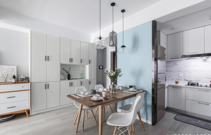 万和玺园，北欧风也可以很少女  TK设计实景案例-14