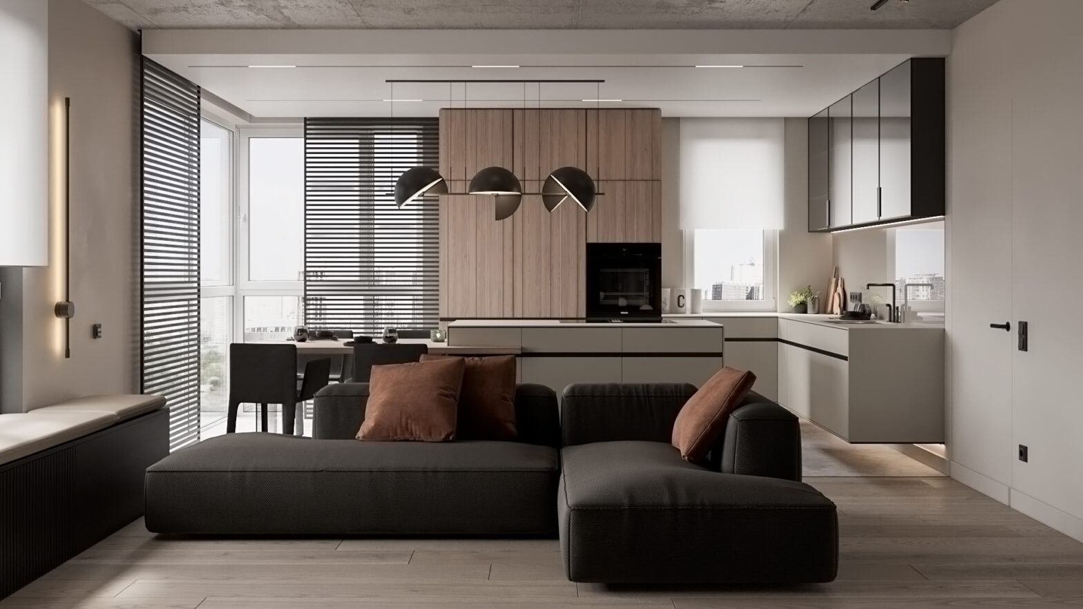 高级灰+极简，理性严谨的“爷范儿”空间 | N.TEAM Design-3