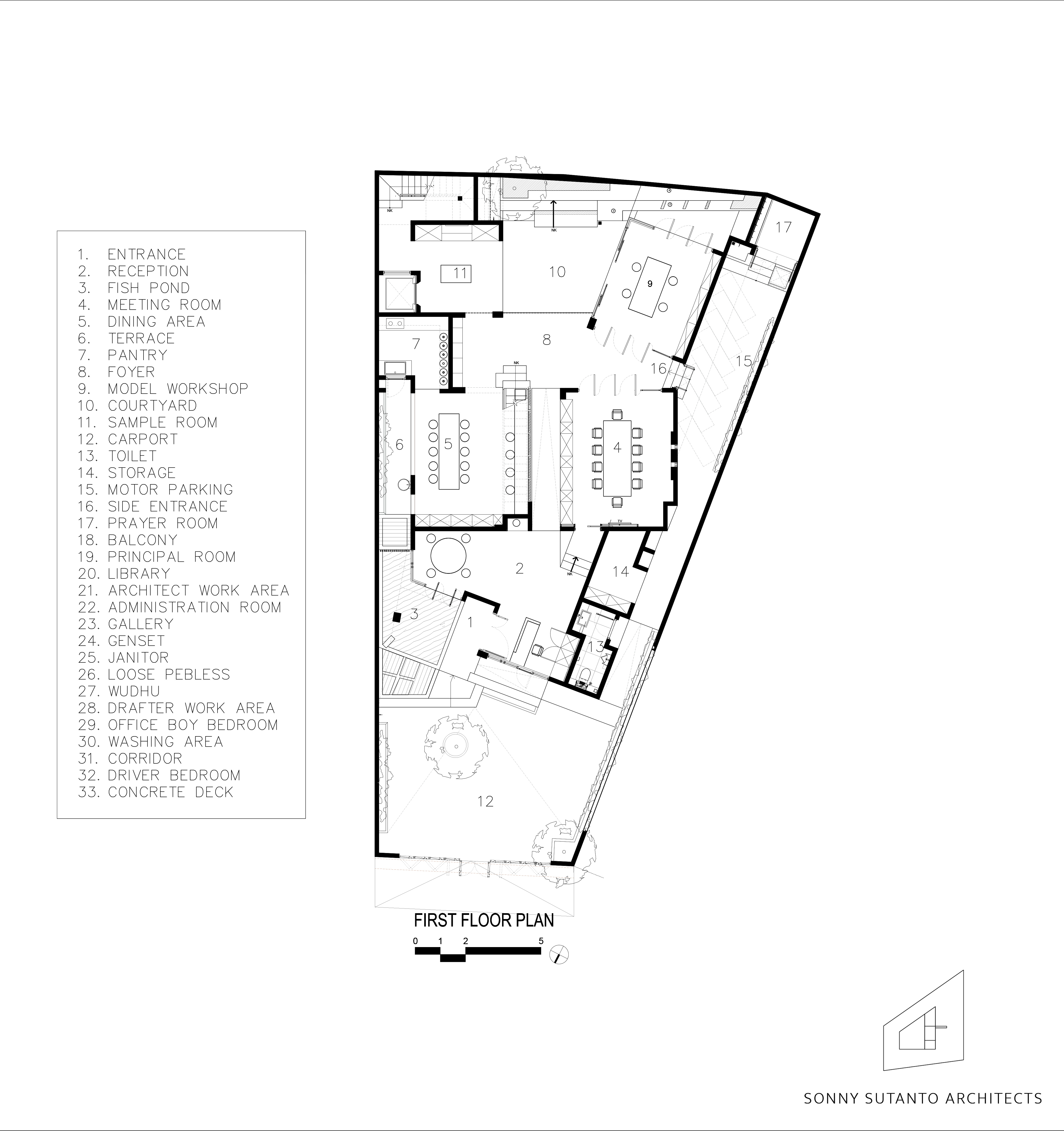 印尼 Sonny Sutanto Architects 办公室 | 打造舒适办公环境与趣味空间-35