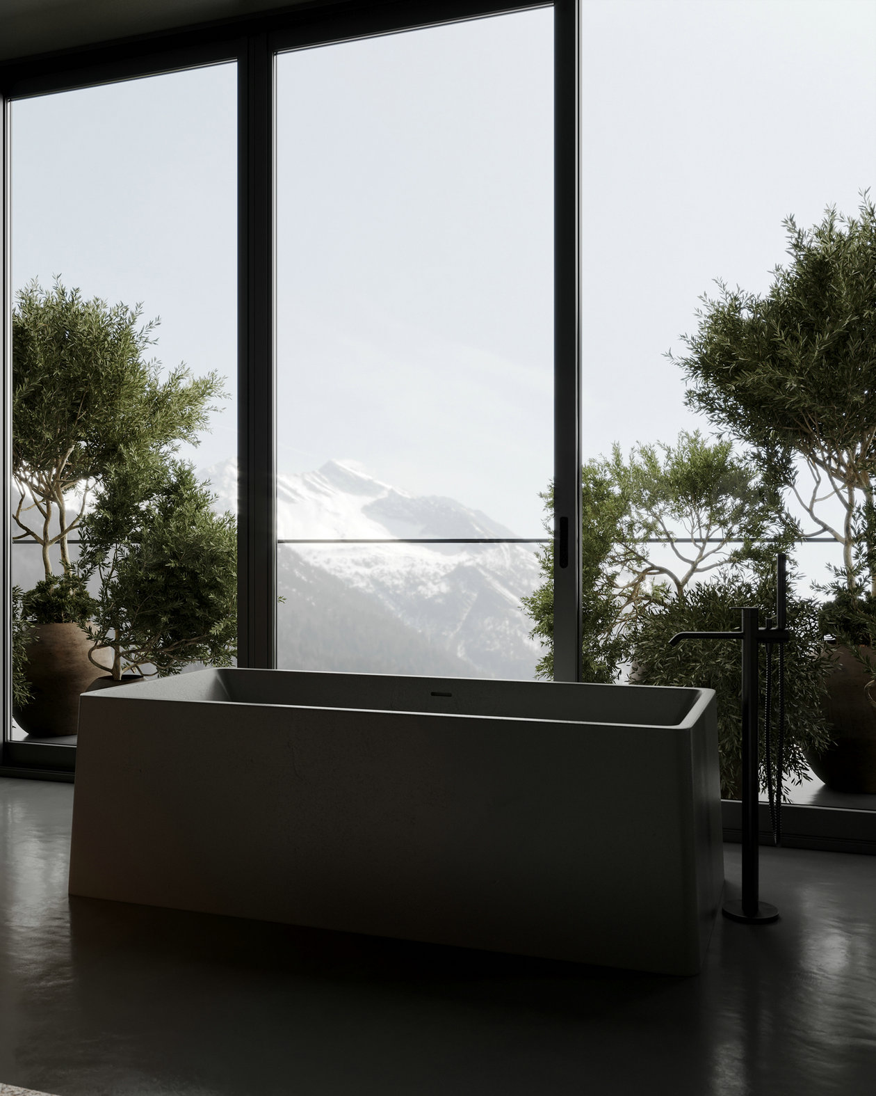 高级灰色系住宅设计-15