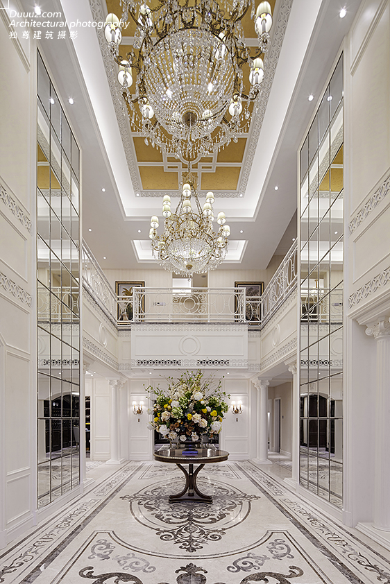 独尊建筑摄影：万科悦湾双拼别墅-9