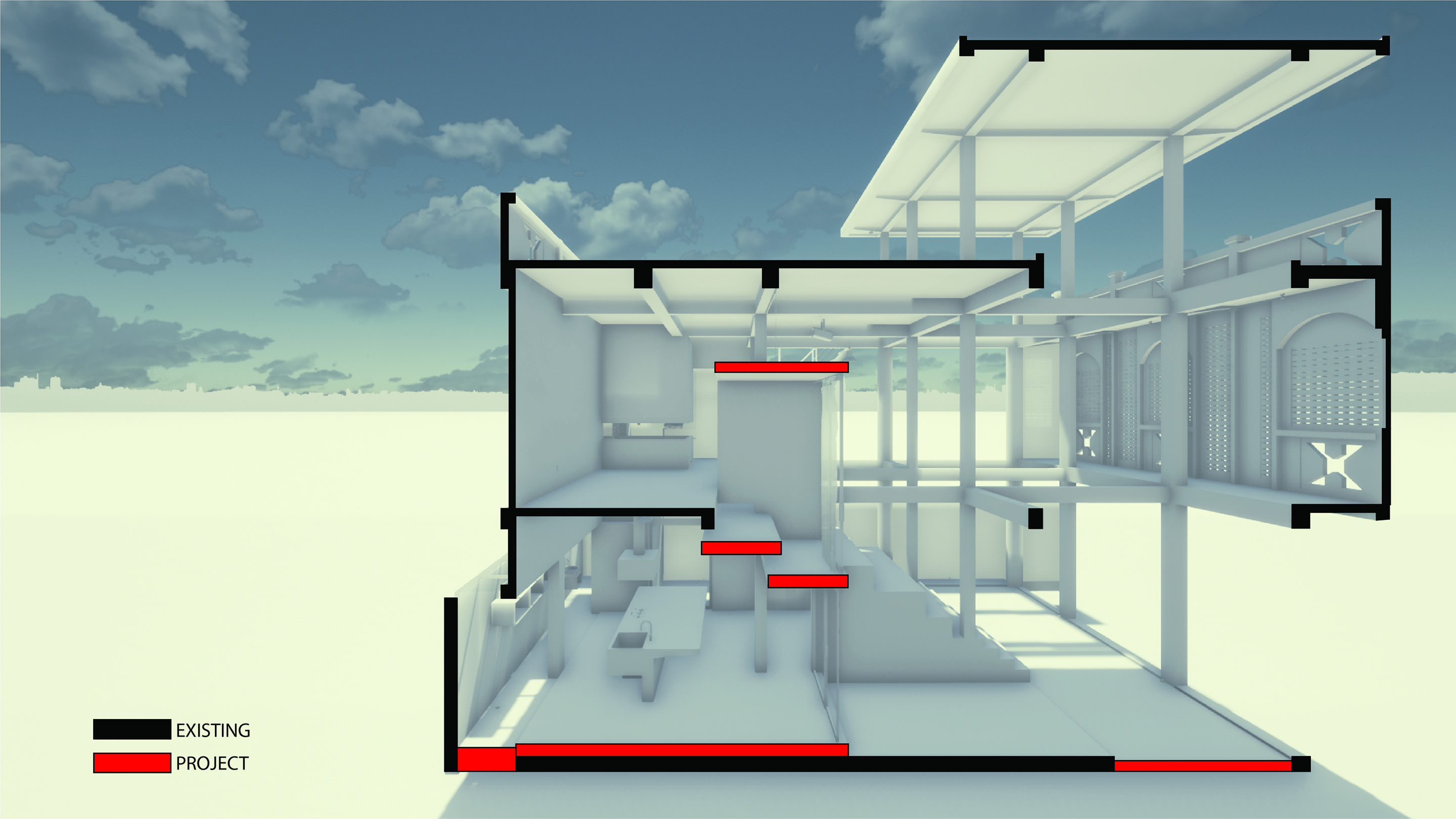 “S·O·S“雕塑空间 · SAOLA 建筑师的家庭住宅改造丨SAOLA ARCHITECTS-72