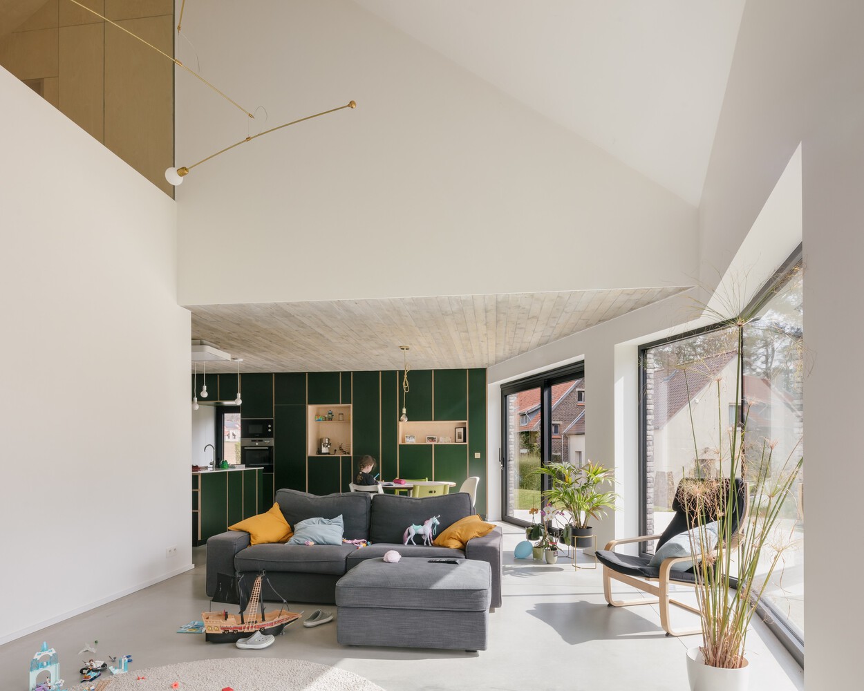 2021 年比利时 GrezDoiceau 乡村别墅设计丨DeDal architectes-16