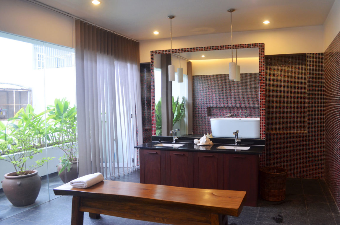 越南胡志明市垂直私人住宅设计-37