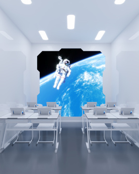 奇幻星空 · 少儿编程教育机构的未来科技设计