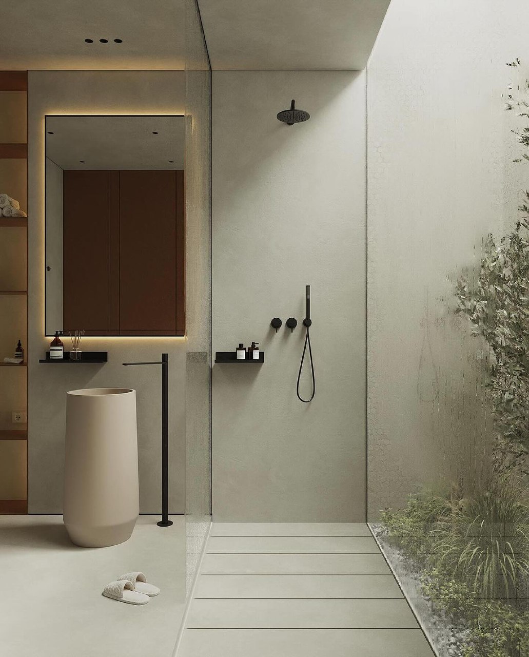 Визуализация Эко душевой 10 м2-3