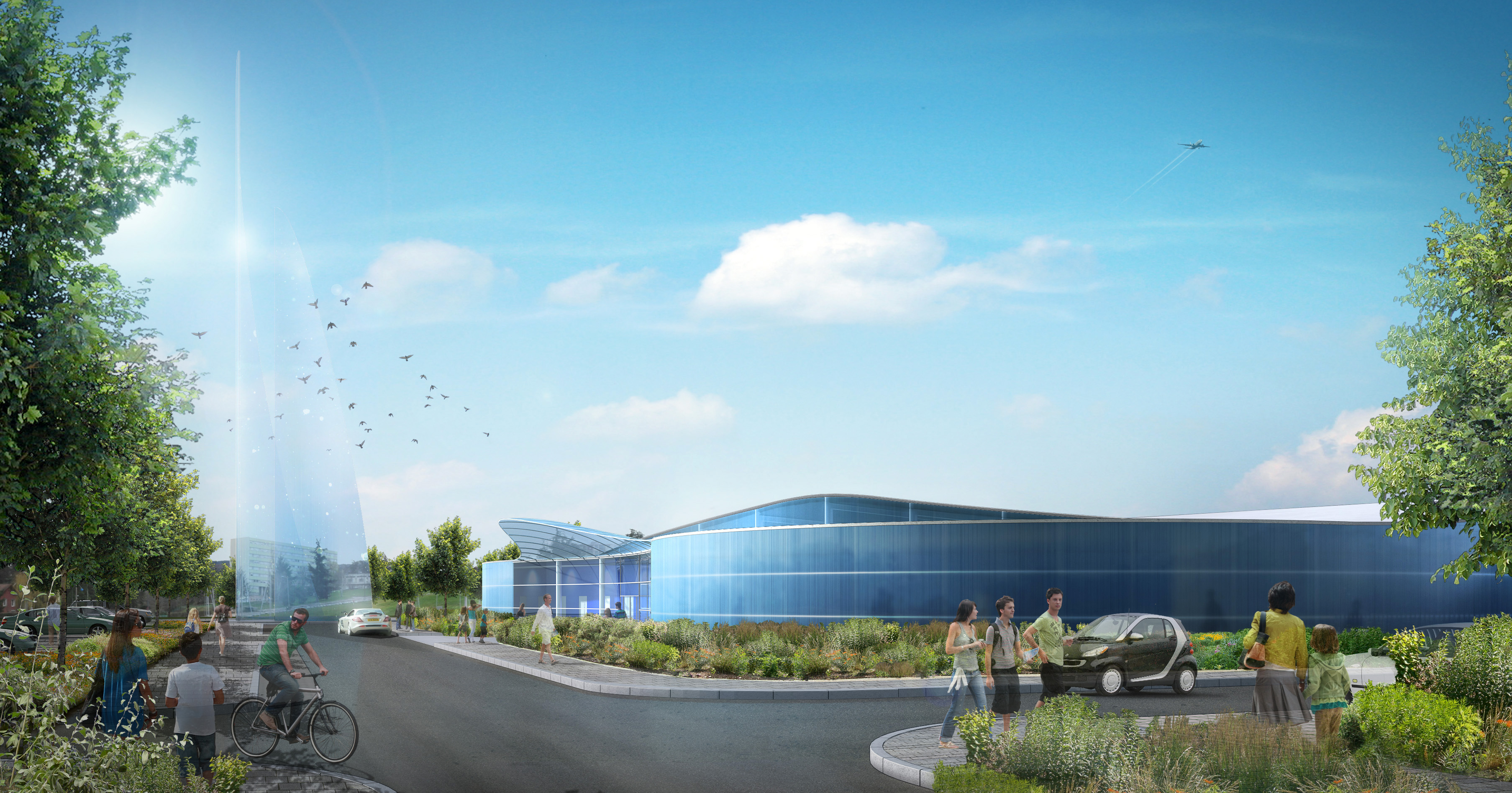 Aquatic Centers & Pools - 3D Visualization (Archive)-3