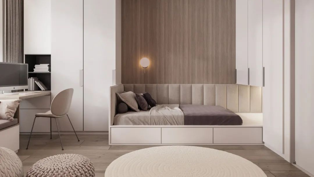 乌克兰现代家居设计展 | 原木、灰色与黑色的和谐空间-79