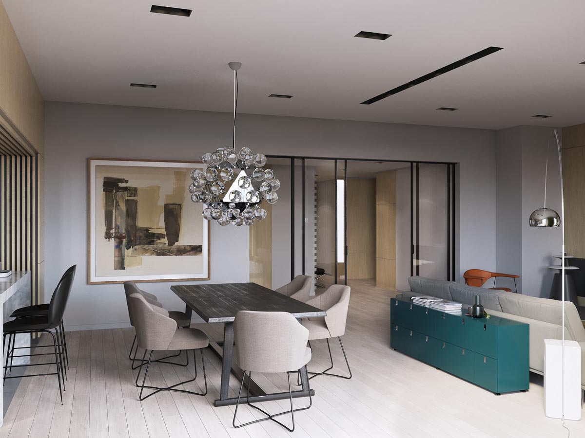 一个简洁的现代家庭  尼斯·巴斯帕洛夫(Denis Bespalov)-4