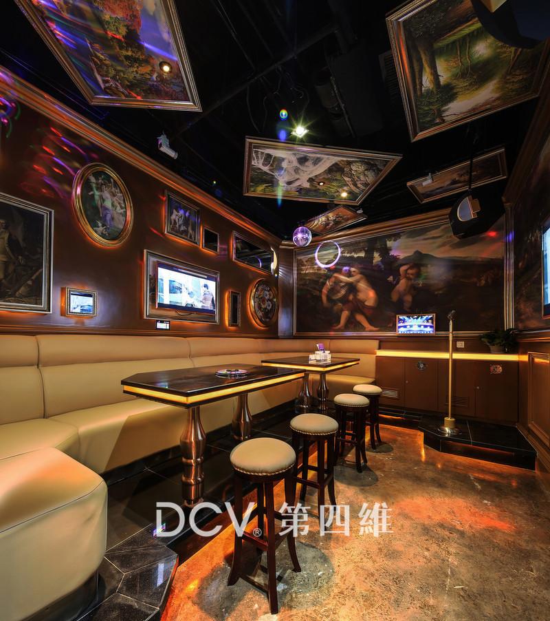 西安高陵嗨麦克复古工业风 KTV 设计-16